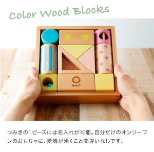 color wood Blocks
