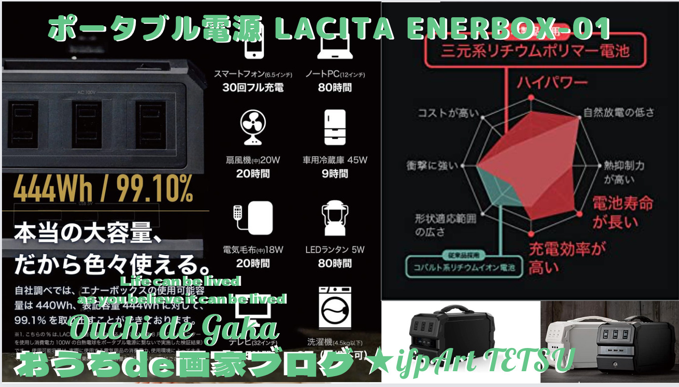 citaeb-01-1 ポータブル電源 車中泊  | ENERBOX01